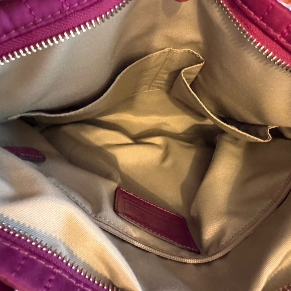 Coach signature C sequin satin tote - Picture 6 of 11